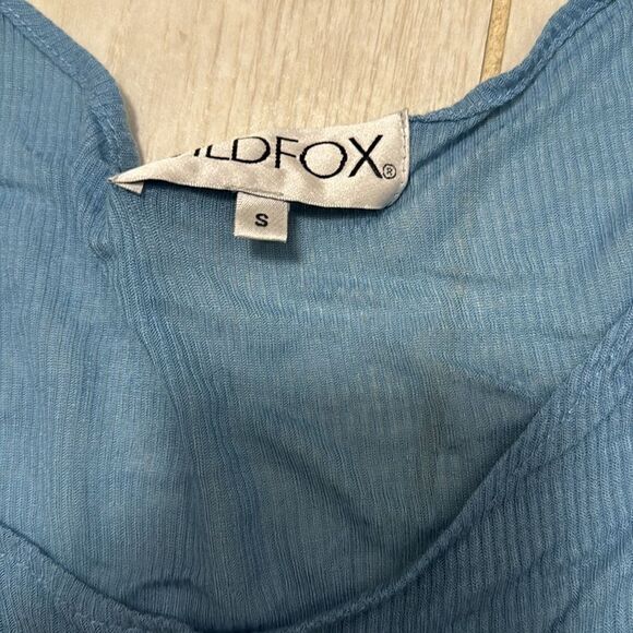 Wildfox blue small tank - Picture 4 of 5